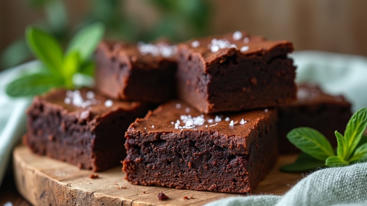 Chocolade munt brownies