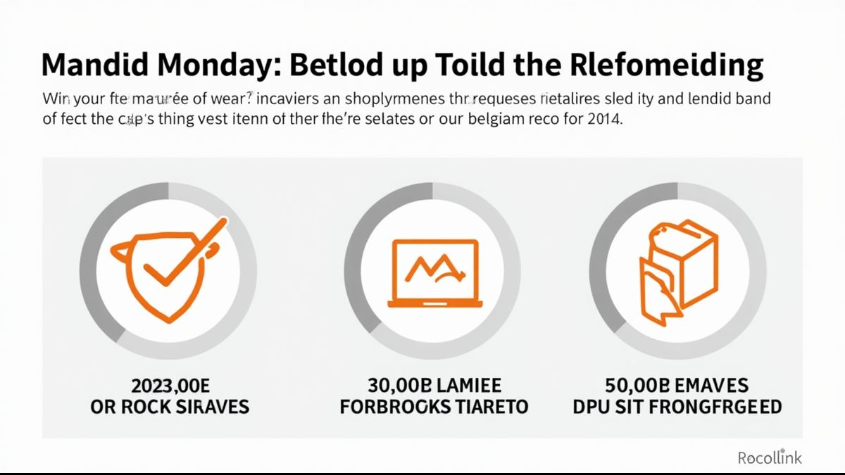 Economische impact van Cyber Monday in België.