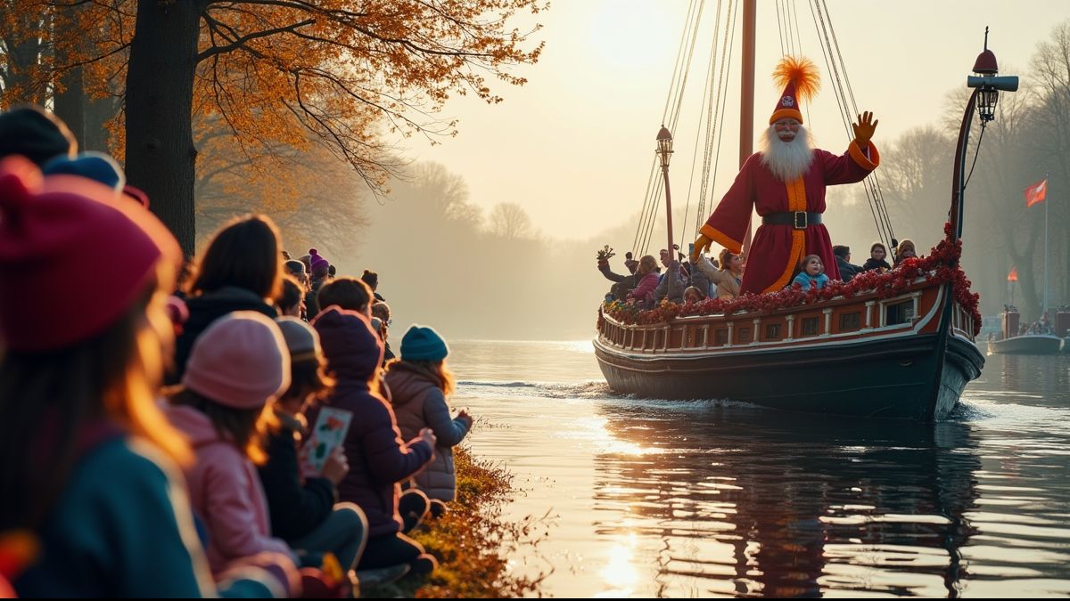 Intocht van Sinterklaas in Vlaanderen