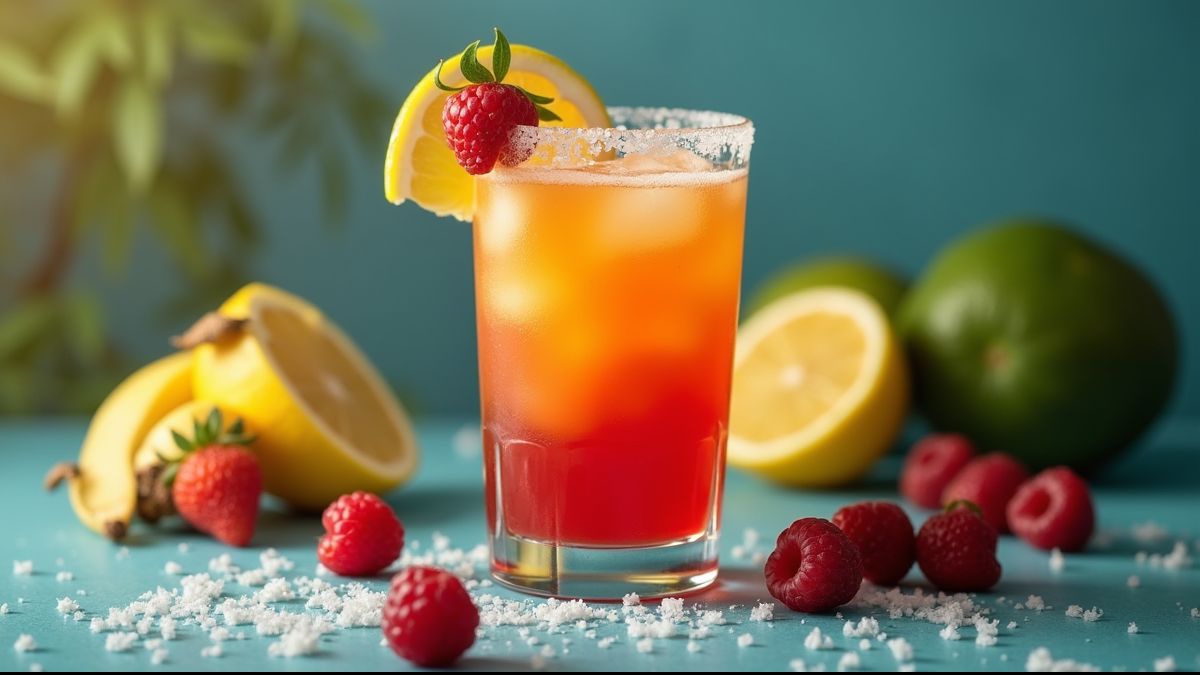 Kleurrijke mocktail