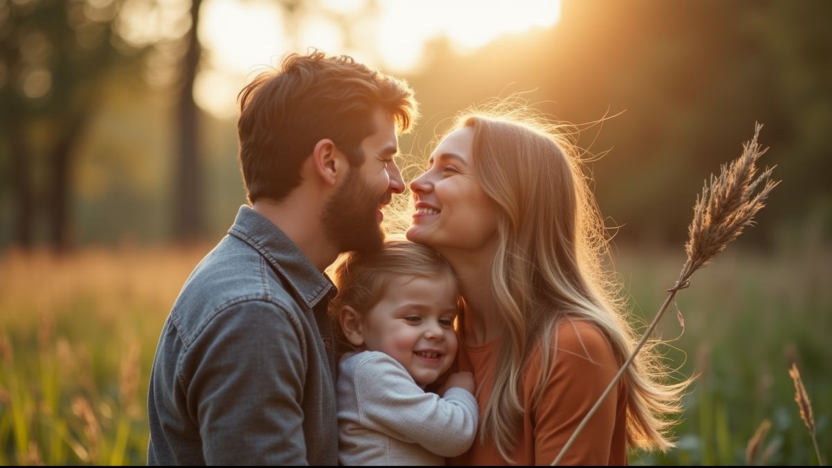 Moderne familie viert Palmzondag