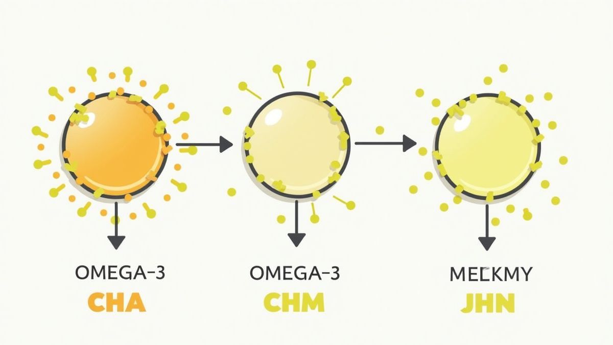 Verschillende soorten omega-3 vetzuren