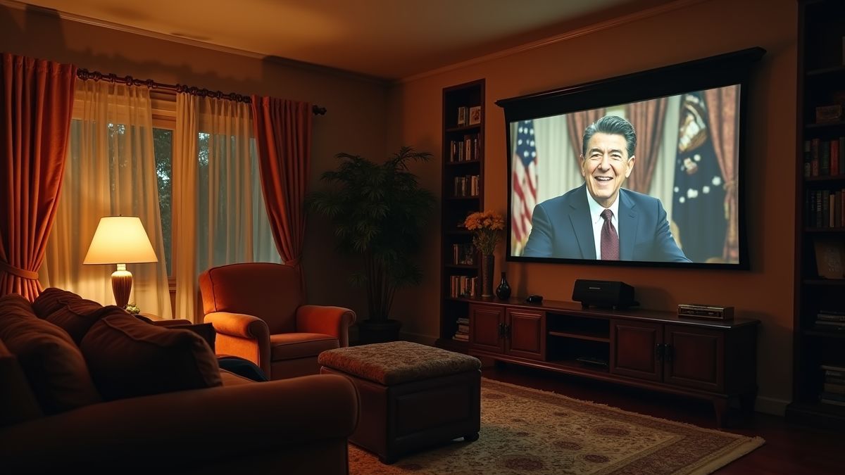 Woonkamer met Reagan filmmarathon