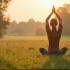 Yoga in een rustgevend Belgisch landschap